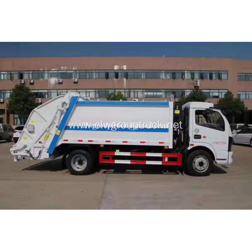 Dongfeng 8cbm Euro4 compression garbage truck